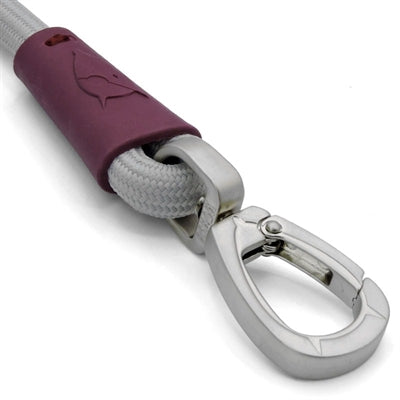 Load image into Gallery viewer, Morso hondenriem soft rope gerecycled grey grijs