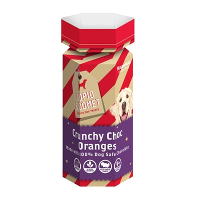 Load image into Gallery viewer, Cupid comet Xmas crunchy choc oranges