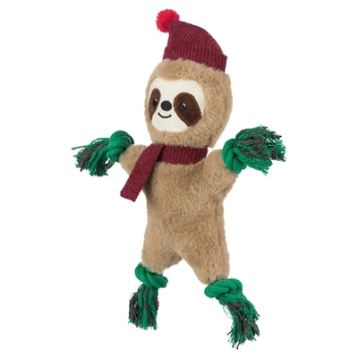 Load image into Gallery viewer, Trixie Xmas luiaard pluche flostouw