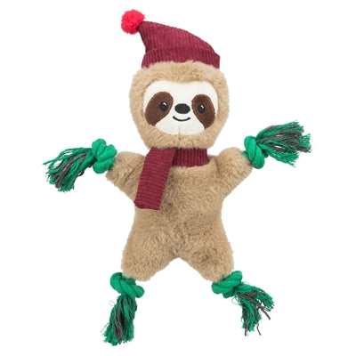 Load image into Gallery viewer, Trixie Xmas luiaard pluche flostouw