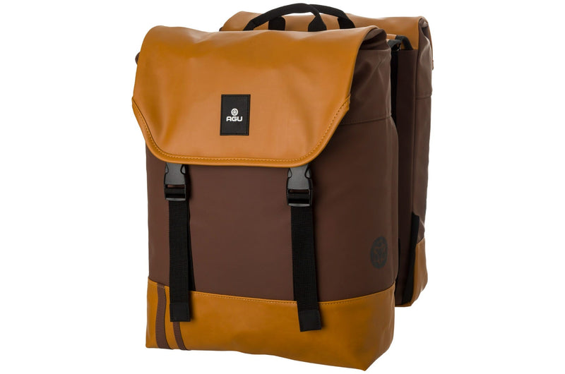 Afbeelding laden in galerijviewer, Agu dwr dubbele fietstas urban pumpkin spice