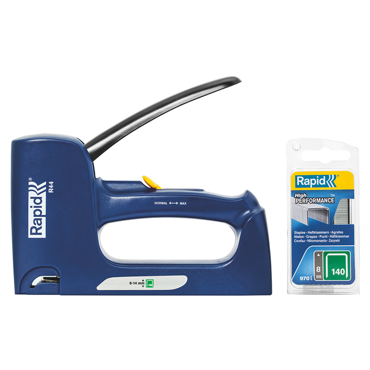Afbeelding laden in galerijviewer, Rapid 1056820 - isolatieset tacker + nieten in blister | 1 stuks