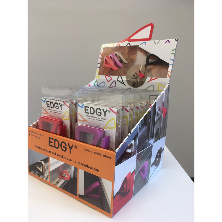 Afbeelding laden in galerijviewer, Edgy 1064041 - kassadisplay - gevuld 20 duopacks | 1 stuks