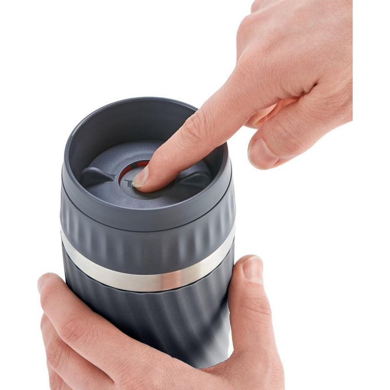 Load image into Gallery viewer, Tefal Tefal Travel Mug Easy Twist Thermobeker 0.36L Antraciet