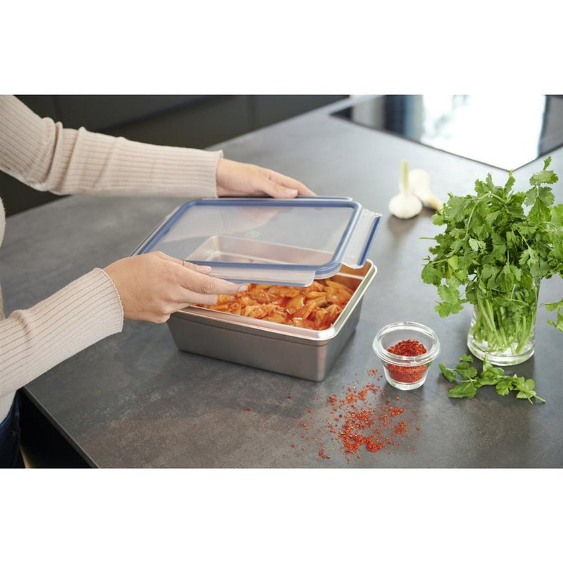 Load image into Gallery viewer, Tefal Tefal MasterSeal Vershoudbakje 3L RVS Blauw