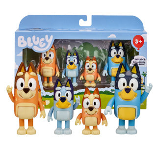 Afbeelding laden in galerijviewer, Moose toys bluey familie speelfiguren, 4st.