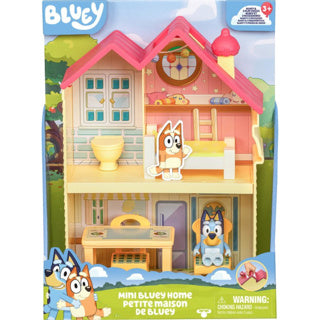 Afbeelding laden in galerijviewer, Moose toys bluey mini speelhuis met meubels en speelfiguur