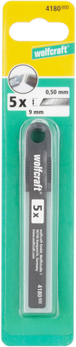 Load image into Gallery viewer, Wolfcraft afbreekmessen | in box | 9mm | 5 stuks - 4180000