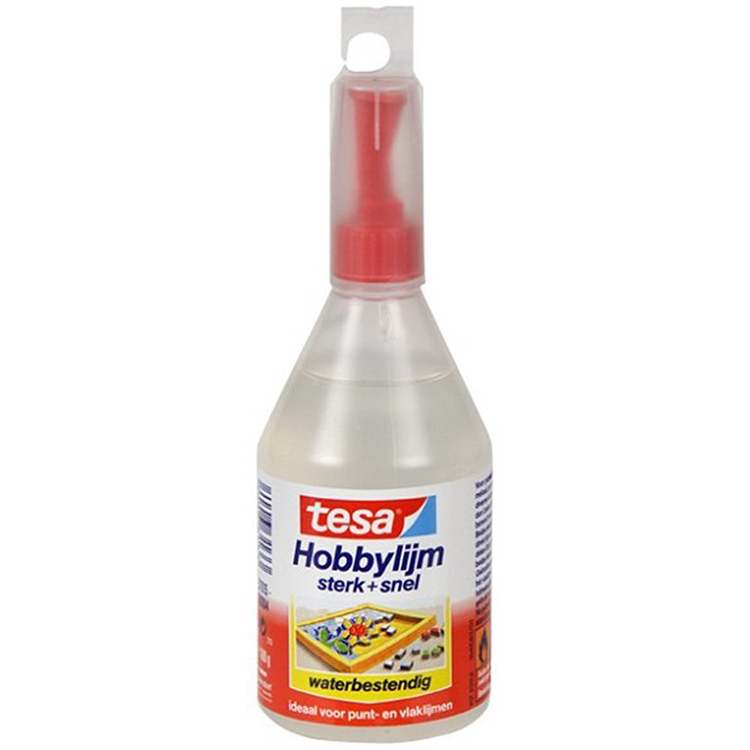 Afbeelding laden in galerijviewer, Tesa hobbylijm - 90 gram - hobby - knutselbenodigdheden - lijm - plakken lijmen - knutselen - alleslijm - knutsellijm voor kinderen