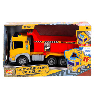 Load image into Gallery viewer, No brand constructie truck met licht en geluid