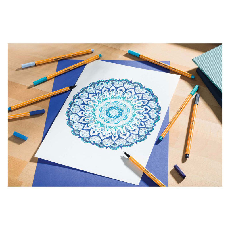 Load image into Gallery viewer, Stabilo point 88 - fineliner - vergrijsd violet (88 62)