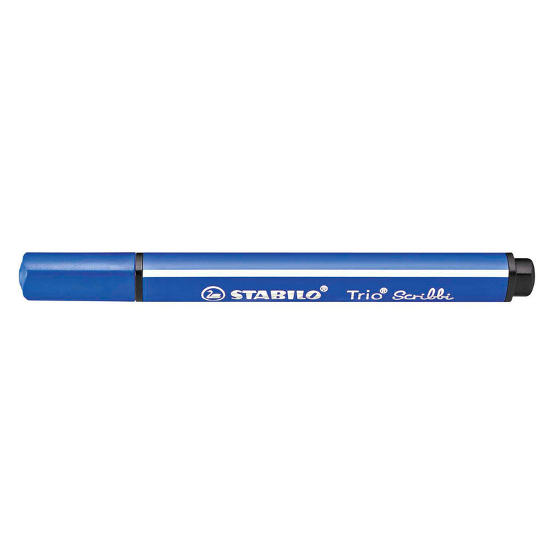 Load image into Gallery viewer, Stabilo trio scribbi - viltstift met meeverende punt - blauw