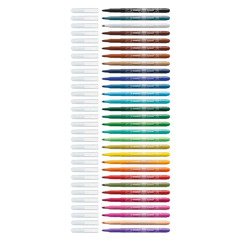 Load image into Gallery viewer, Stabilo power - viltstift - set met 30 stuks