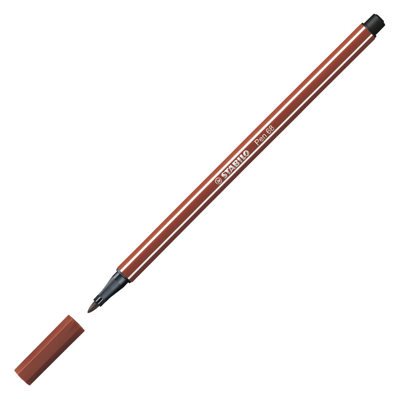 Load image into Gallery viewer, Stabilo pen 68 - viltstift - sienna (68 75)