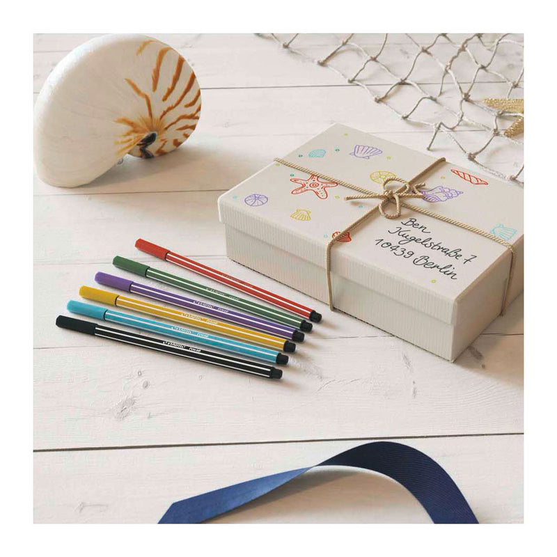 Load image into Gallery viewer, Stabilo pen 68 - viltstift - donker grijs (68 96)