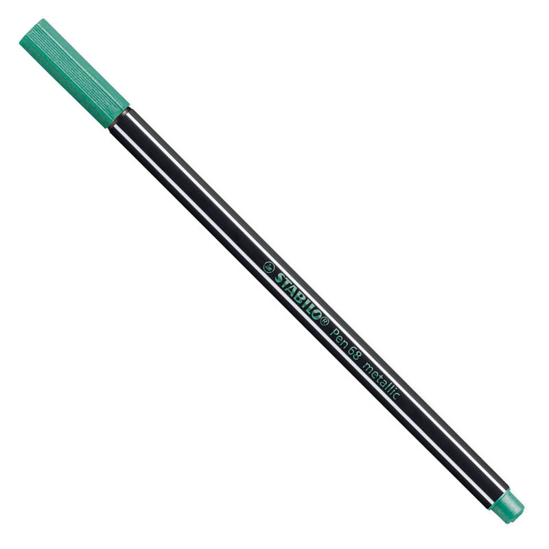 Load image into Gallery viewer, Stabilo pen 68 metallic - viltstift - groen (68 836)