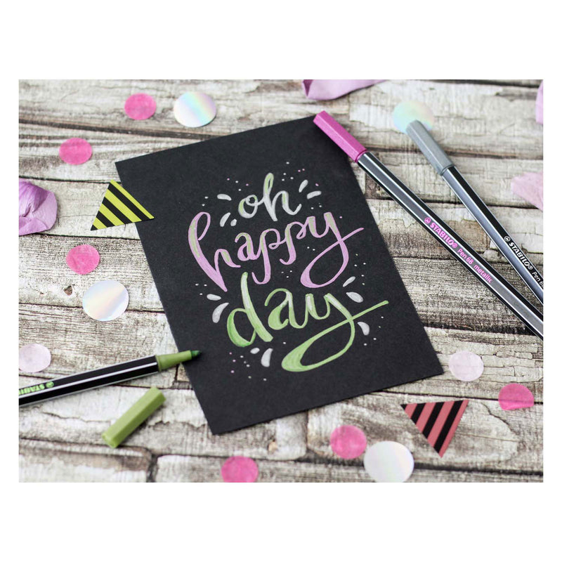 Load image into Gallery viewer, STABILO Viltstift - Metallic Lichtgroen (68 843)