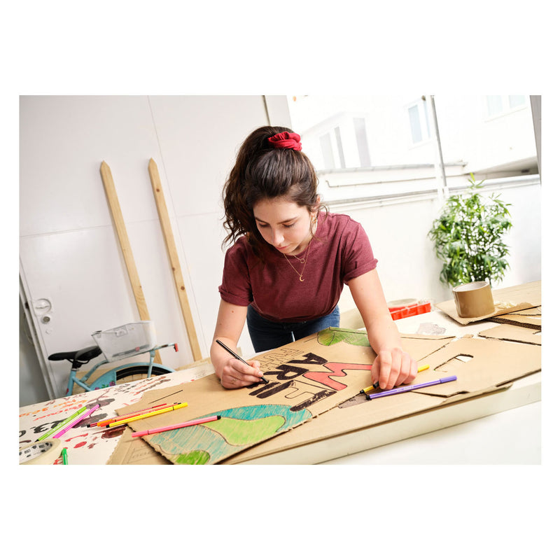 Load image into Gallery viewer, Stabilo pen 68 - viltstift - mos groen (68 35)