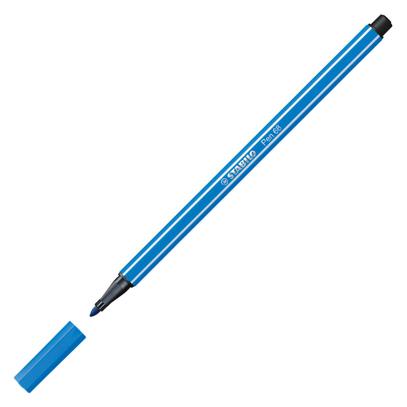 Load image into Gallery viewer, Stabilo pen 68 - viltstift - donkerblauw (68 41)