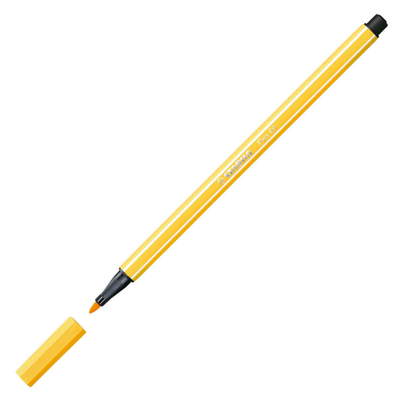 Load image into Gallery viewer, Stabilo pen 68 - viltstift - geel (68 44)