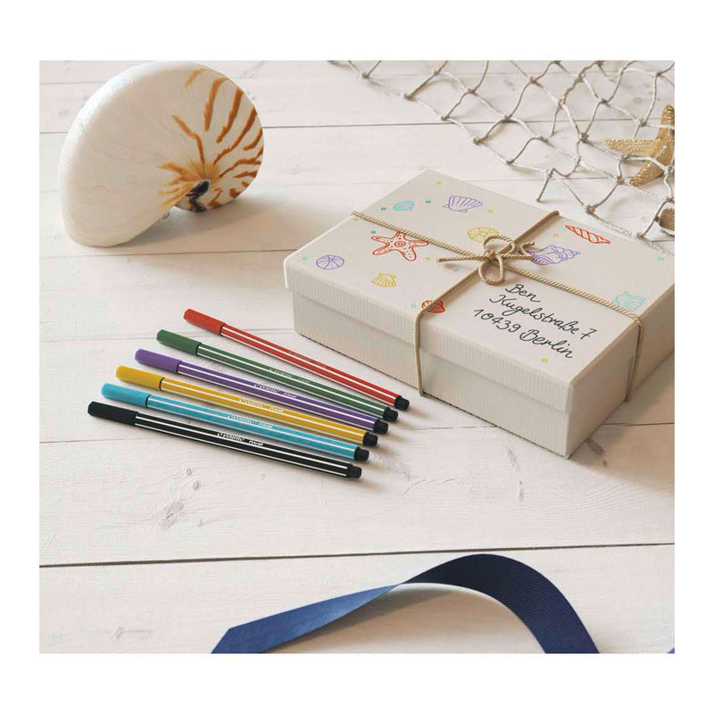 Load image into Gallery viewer, Stabilo pen 68 - viltstift - zwart (68 46)