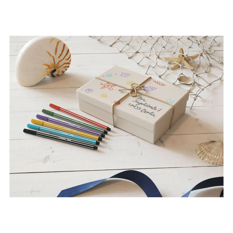 Load image into Gallery viewer, Stabilo pen 68 - viltstift - turquoise blauw (68 51)