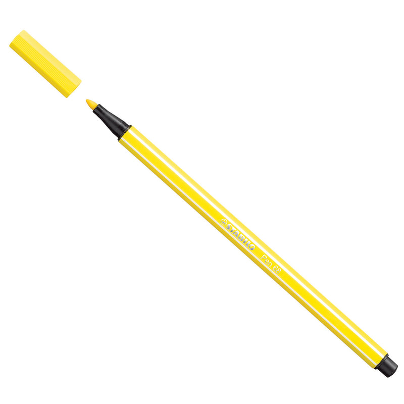 Load image into Gallery viewer, Stabilo pen 68 - viltstift - citroen geel (68 24)