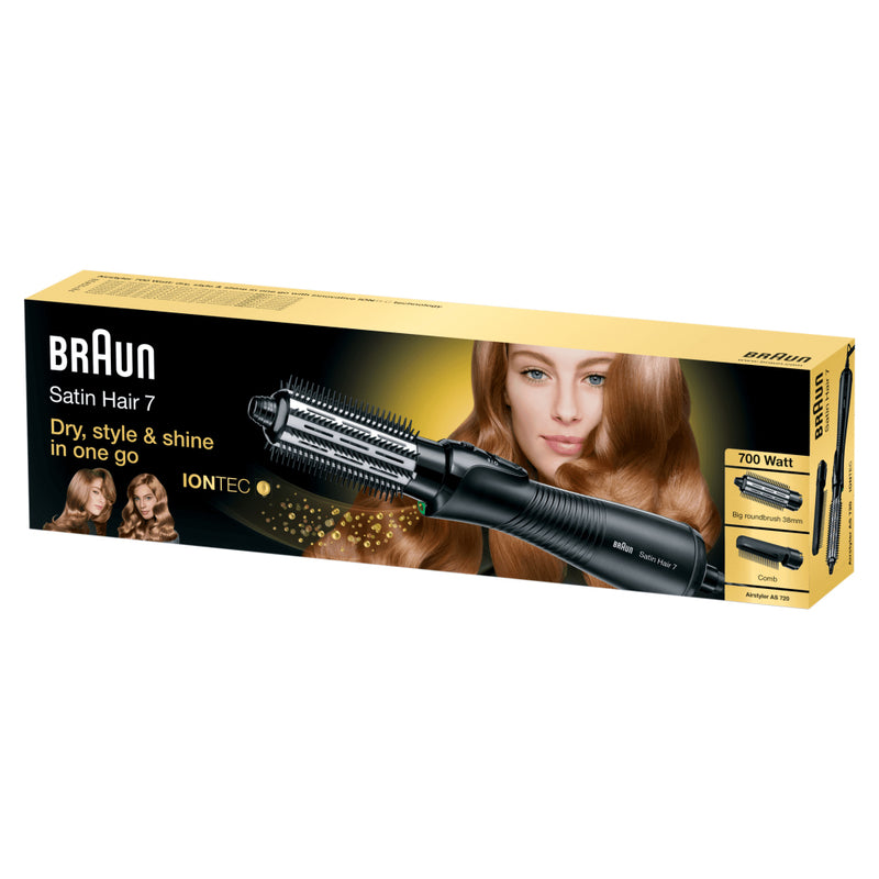 Load image into Gallery viewer, Braun as720 satin hair 7 iontec airstyler zwart zilver