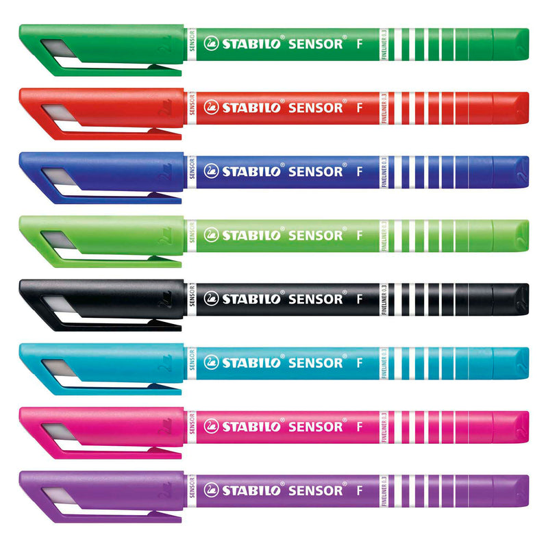 Load image into Gallery viewer, Stabilo sensor fineliner etui 8 kleuren