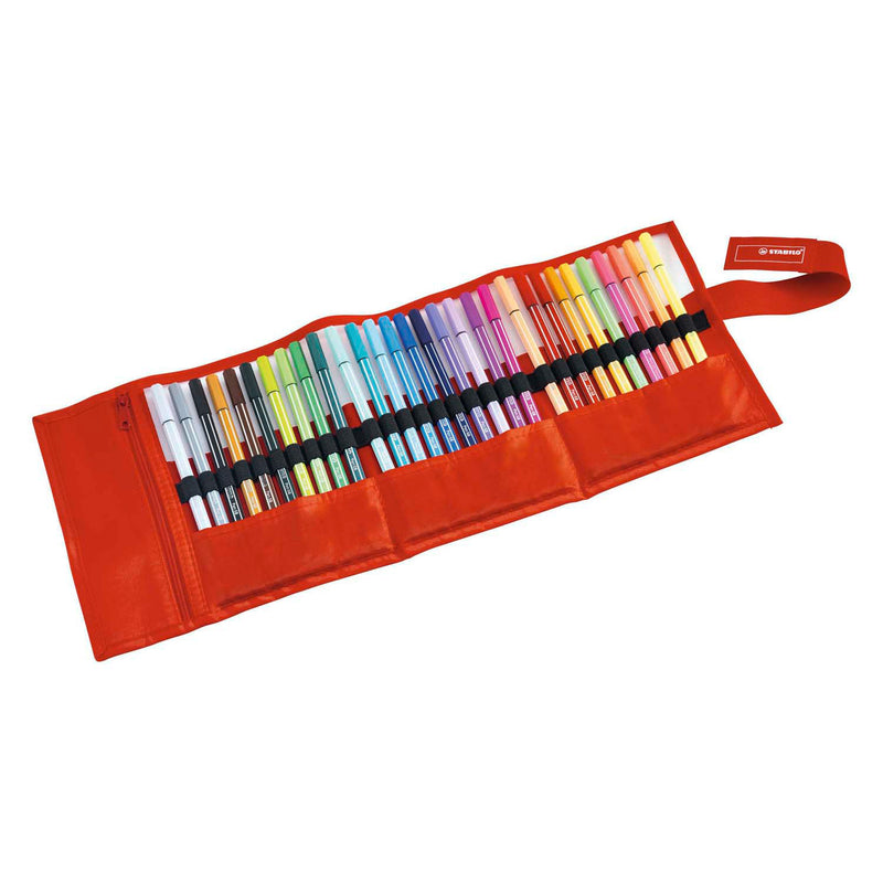 Afbeelding laden in galerijviewer, Stabilo pen 68 - premium viltstift - rollerset - set met 30 kleuren