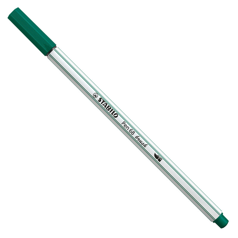 Load image into Gallery viewer, Stabilo pen 68 brush - viltstift - turquoise groen (53)
