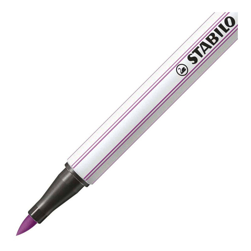 Load image into Gallery viewer, Stabilo Pen 68 Brush 60 Pruimen Paars