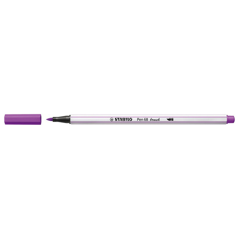 Load image into Gallery viewer, Stabilo pen 68 brush - viltstift - lila (58)