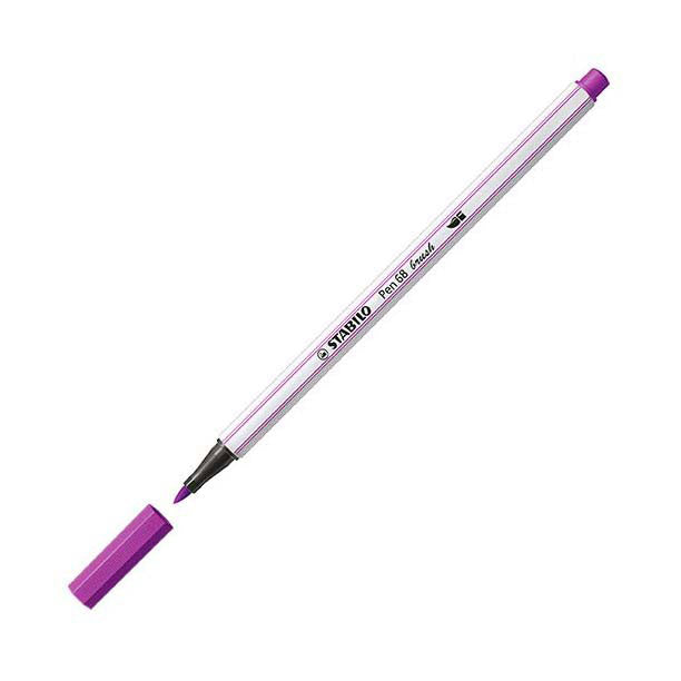 Load image into Gallery viewer, Stabilo pen 68 brush - viltstift - lila (58)