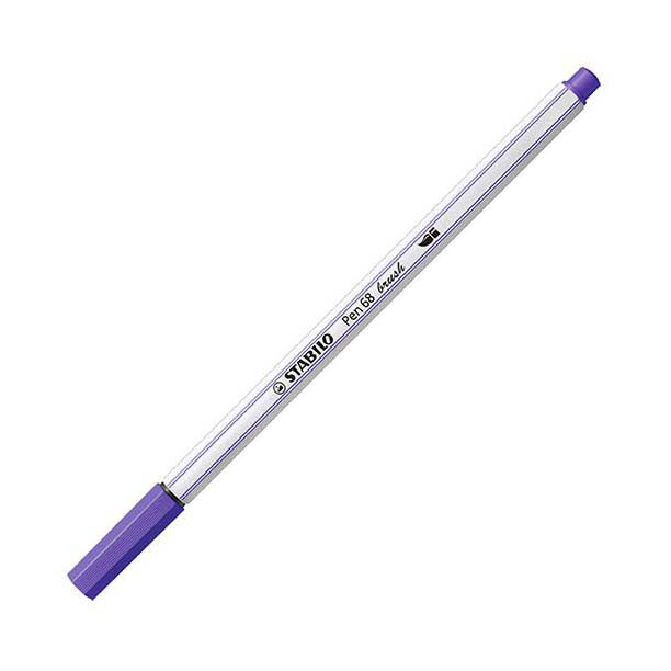 Load image into Gallery viewer, Stabilo pen 68 brush - viltstift - paars (55)