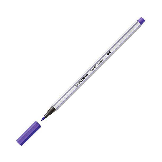 Load image into Gallery viewer, Stabilo pen 68 brush - viltstift - paars (55)