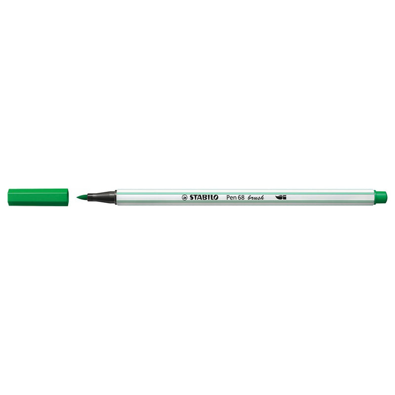 Load image into Gallery viewer, Stabilo pen 68 brush - viltstift - groen (36)