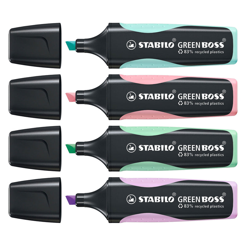 Chargez l'image dans la visionneuse de la galerie, Stabilo green boss pastel - markeerstift - set met 4 stuks