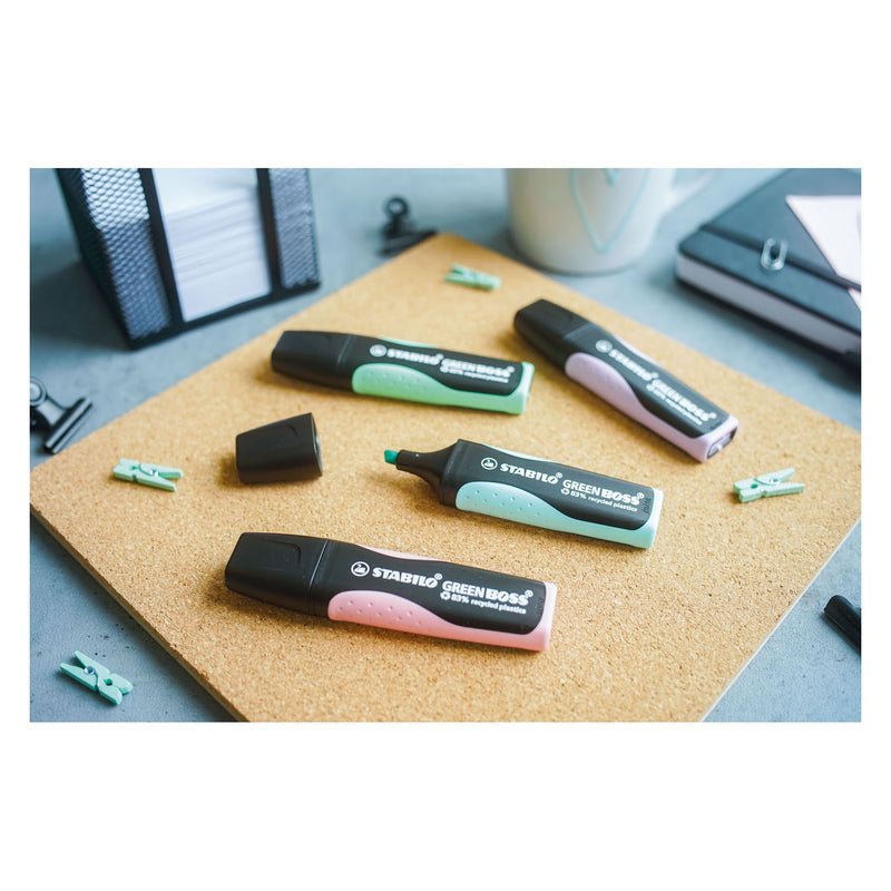 Afbeelding laden in galerijviewer, Stabilo green boss pastel - markeerstift - 8 stuks deskset