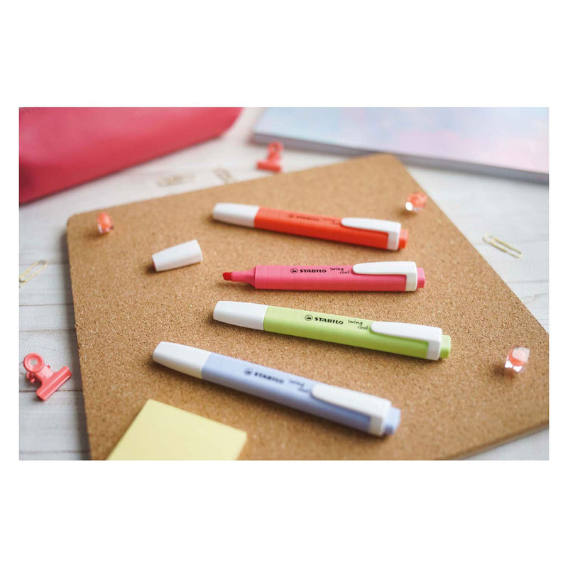 Load image into Gallery viewer, Stabilo swing cool pastel - markeerstift - set met 8 stuks