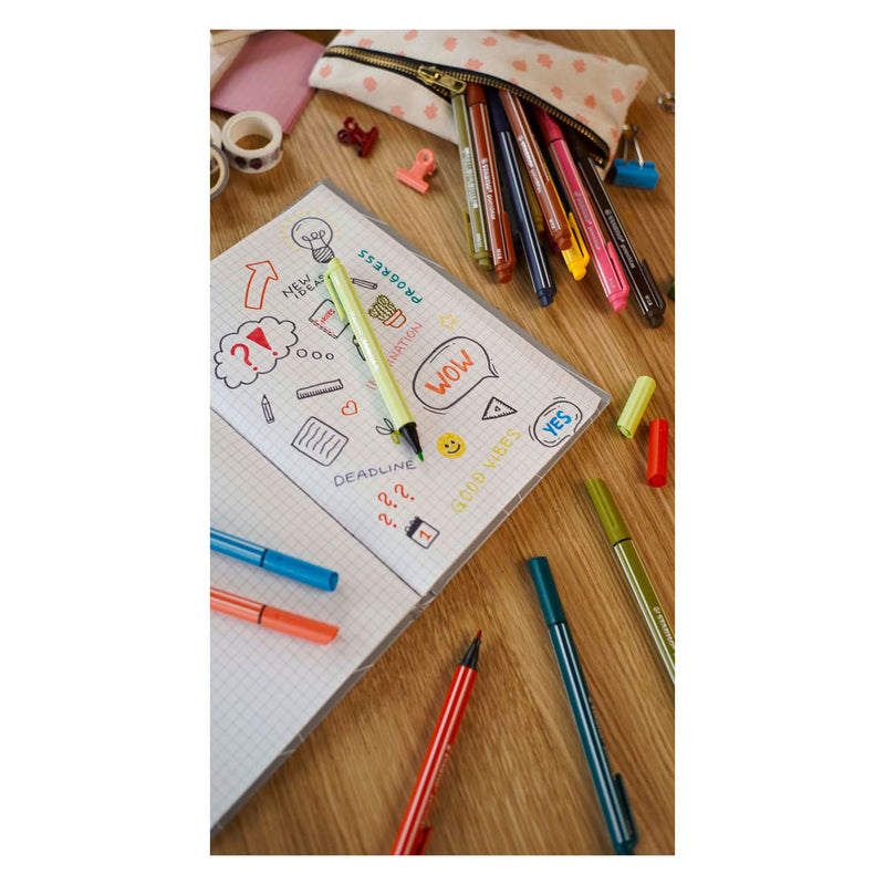 Load image into Gallery viewer, STABILO PointMax Fineliners, 15st.