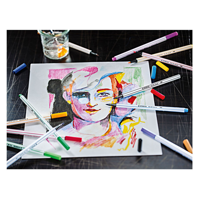 Load image into Gallery viewer, Stabilo Pen 68 ARTY Viltstiften 30st.