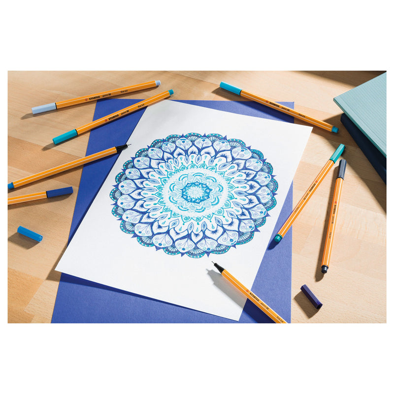 Afbeelding laden in galerijviewer, Stabilo point 88 - premium fineliner - fine 0,4 mm - set met alle 65 kleuren