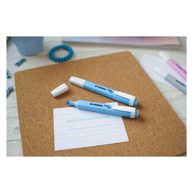 Load image into Gallery viewer, STABILO Swing Cool Pastel Markeerstiften, 4st.