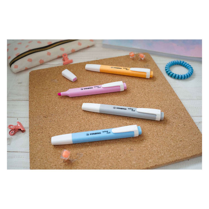 Afbeelding laden in galerijviewer, Stabilo swing cool - markeerstift - set met 4 stuks