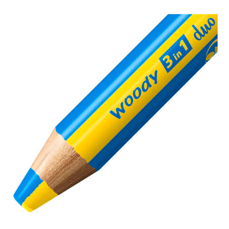 Chargez l'image dans la visionneuse de la galerie, Stabilo woody 3 in 1 duo - multi talent kleurpotloden - etui met 5 kleuren puntenslijper