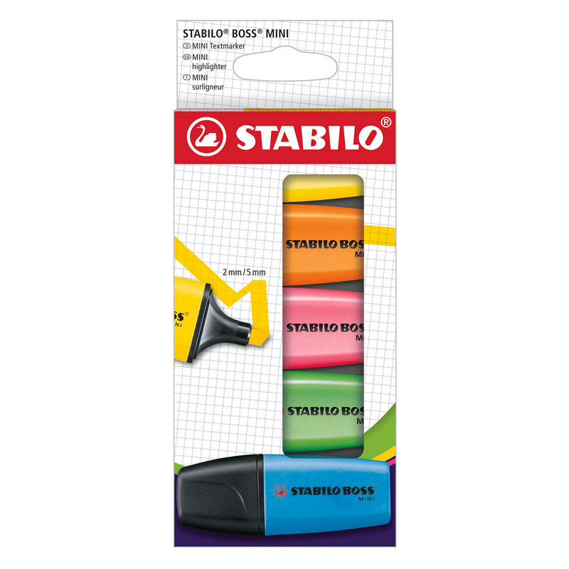 Load image into Gallery viewer, Stabilo boss mini markeerstiften - 5dlg.