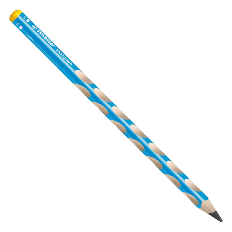 Afbeelding laden in galerijviewer, Stabilo easygraph hb linkshandig grafietpotlood - licht blauw