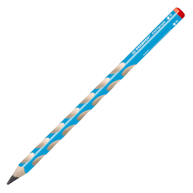 Afbeelding laden in galerijviewer, Stabilo easygraph hb rechtshandig grafietpotlood - licht blauw