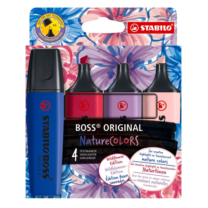 Afbeelding laden in galerijviewer, Stabilo boss wildflower markeerstiften - 4dlg.